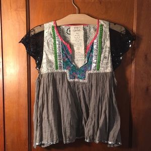 Free people boho shirt